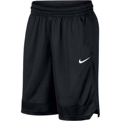 Logo-Print Elastischer Bund Sport Gerade Passform Mittelhoch Geschnittene Lässige Shorts Herren Unterteile Schwarz AJ3915-010