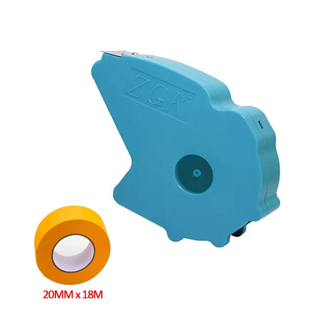 Banda de mașină pentru aplicator de bandă de mascare Painter actualizată pentru repararea și înfrumusețarea fisurilor din gresie Bandă adezivă cu instrument de tăiere a benzii