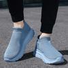 Women’s Moccasins Loafers Casual Slip on Walking Shoes Summer Men’s Slip-ons Lightweight Socks Shoes for Girls Large Size 35-46