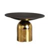 Candy tray Metal Mushroom Fruit Plate Tabletop Decor Figurines Golden Tray Desktop Storage Container Home Decor Accessories