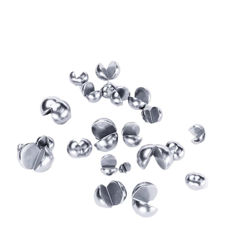 Charcoal Black Rubber Coated Micro Lead Fishing Accessories - Raft & Shore Lead Sinkers with Open Stream Shot Clip.