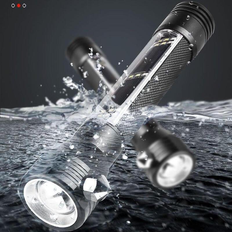 Multi-Function Car Safety Hammer Flashlight