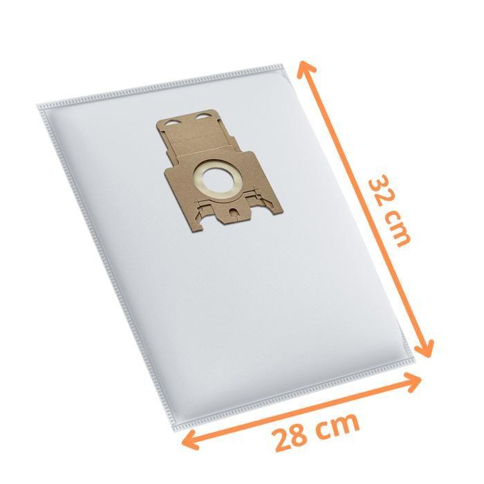 Sac aspirateur - Hoover - H60 - Lot de 10 - Compatible avec plusieurs modèles - Blanc