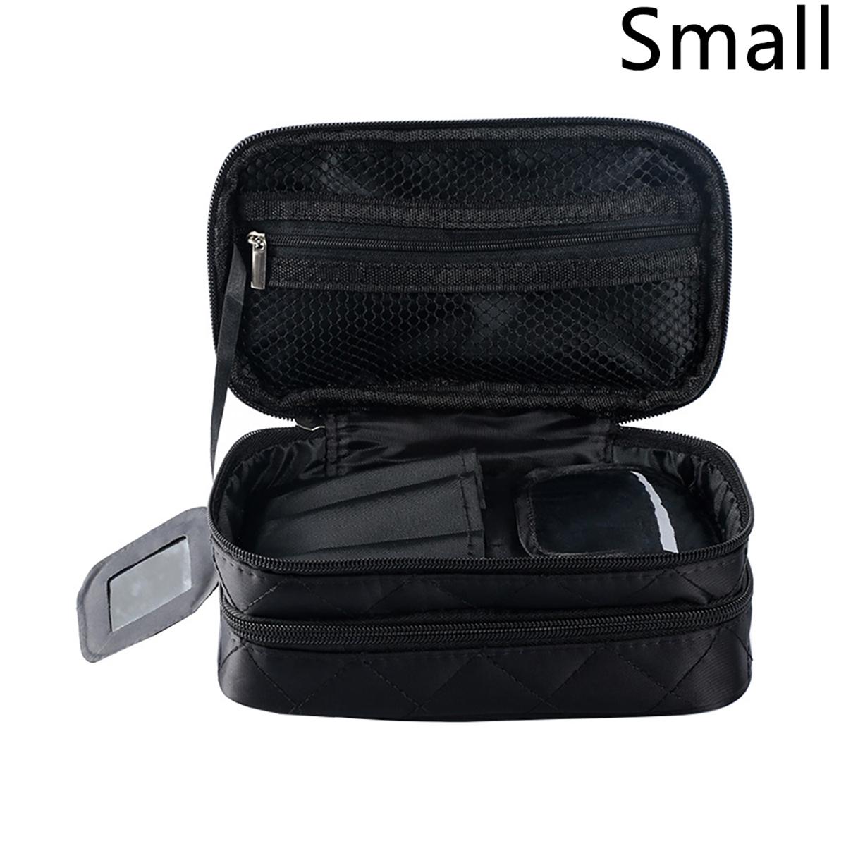 

Двухслойная многофункциональная водонепроницаемая косметичка большой емкости для путешествий на открытом воздухе, женская сумка для хранения макияжа