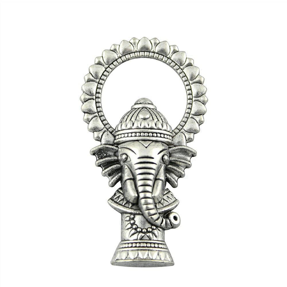 Retro Elephant Charms Alloy Animal Pendants For Jewelry Making Handmade Supplies