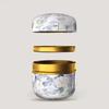 Empty Tea Tin Loose Tea Containers With Lid Sealed Jar Metal Coffee Candy Cans Jewelry Boxes Candy Cans Round Can