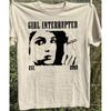 Mädchenunterbrechung Filmthema T-Shirt Geeignet für Unisex und Unisex Sommer Neu Y2k Harajuku Stil Retro Lässiges T-Shirt