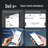 Deli Smart Cloud Facial Recognition Attendance Machine D50C CN plug (adapter included)