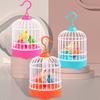 Realistic Voice Electric Bird Cage Toy Parrot Cage Simulation Bird Cage Parent-Child