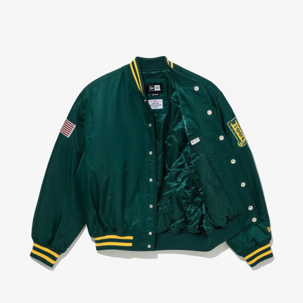 New Era Authentic Stadium Jacket Green 14742063