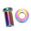 Brake Caliper Nut Rust Proof   Alloy C Clamp Fixed Nut with Washer for Road Bikes 15mm
