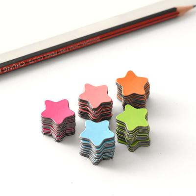 Autocollant de tableau noir magnétique étoile, aimant de réfrigérateur pour enfants, aimant de course, 20 pièces