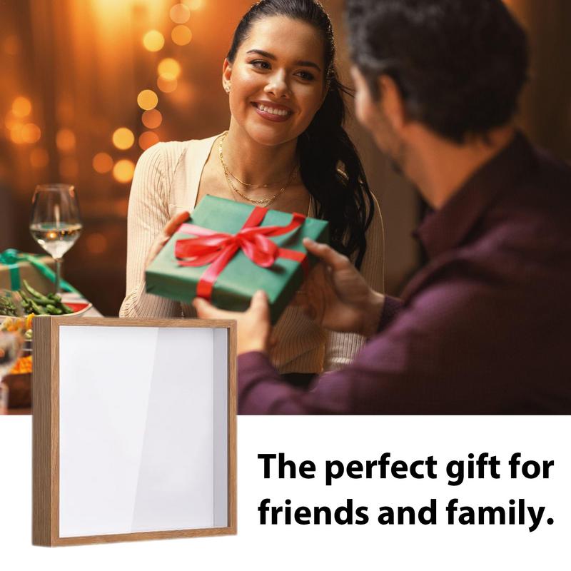 Travel souvenir box transparent postcard storage box photo frame suitable for concerts and airline tickets souvenir storage