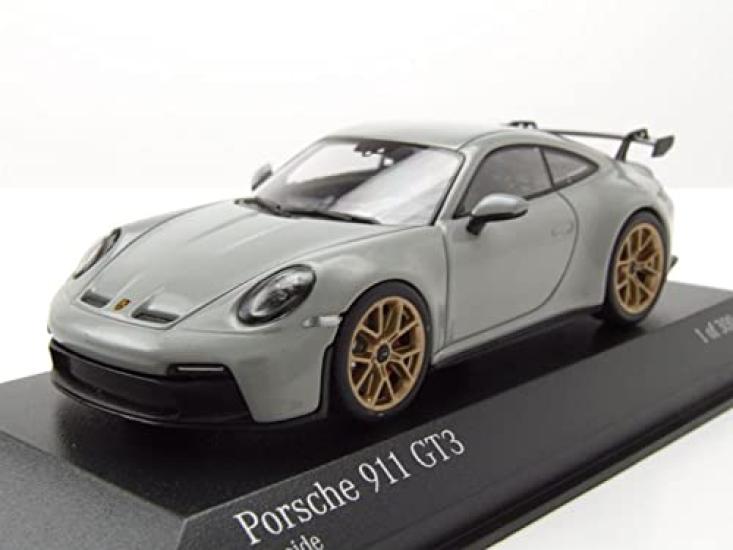Minichamps Porsche 911 992 GT3 2020 Light Gray Limited Edition of 300 1/43