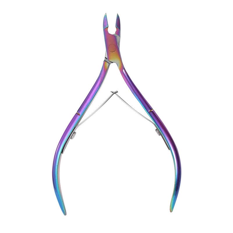 Stainless Steel Nail Nippers & Cuticle Remover Scissors - Manicure Tools for Dead Skin and Nail Care.