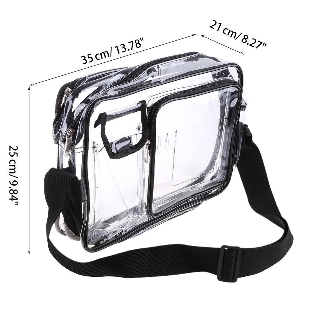 14 inch Anti-static Cleanroom Clear Engineer Bag for Engineering Store Tool Computer Working in Clean Room Shoulder Bags