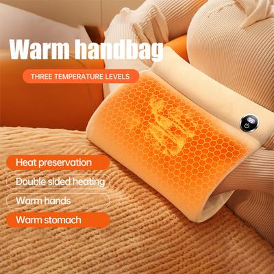Calentador de manos de 3 niveles 37°C/45°C/55°C USB 5V Almohadilla calefactora eléctrica de grafeno portátil Calentador de manos Almohadilla Calentador de asiento eléctrico