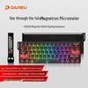 Tastiera Meccanica da Gioco DAREU COOL60 con Switch Magnetici