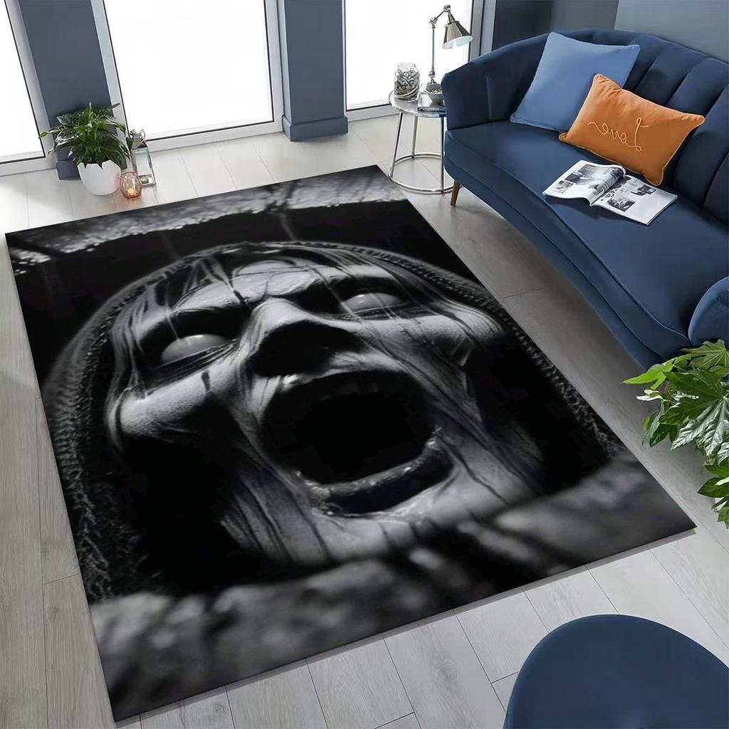 27 Style Terrifying Ghost Spirit Apparition Specter Gothic Rug for Bedroom Living Room Sofa Home Doormat Decor,Non-slip FloorMat