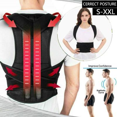 Correcteur de Posture réglable pour le dos, soutien des épaules, lombaire, colonne vertébrale, ceinture de soutien, Correction de Posture pour hommes et femmes, 2022