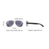Gucci Gafas de Sol Estilo Piloto con Logo de Letra Gafas de Sol para Hombre Plateado GCGG0528S00763
