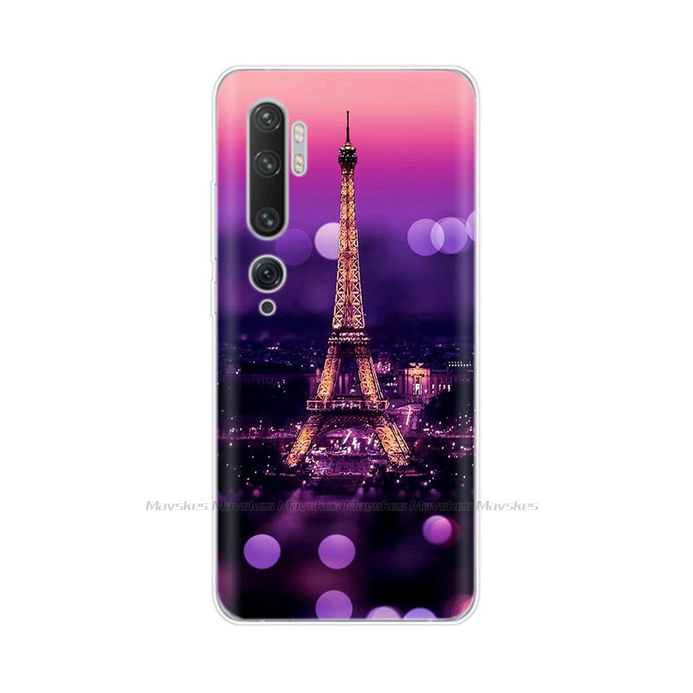 Case for Xiaomi Mi Note 10 Pro Case Soft TPU Silicon Cover for Xiomi Mi Note 10 Note10 Pro Case Coque Bumper Shockproof Shell