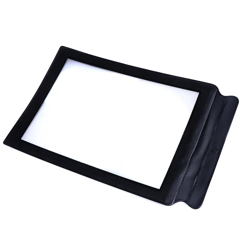 Home Office Supplies A4 Large Sheet Magnifier Glass Reading Aid Lens For Reading