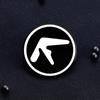 Mini Aphex Twin Logo Pin Copper Decorate Jewelry Memorable Clothing Accessories