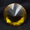 Natural 5.65 Ct Yellow Sapphire Diamond Cut Round Shape Loose Gemstone CERTIFIED AR-1101