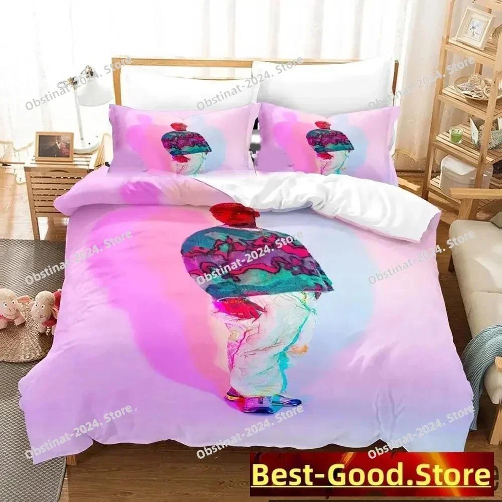 3D Print Chris Brown Bedding Set Boys Girls Twin Queen King Size Duvet Cover Pillowcase Bed Boys Adult Home Textileextile