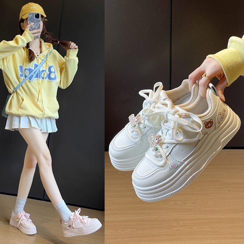 

New Style of Shoes Casual Shoes Sports Versatile Sneakers 35 розовый