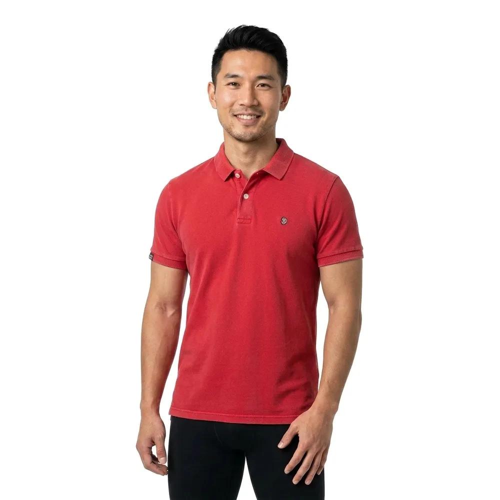 Superdry Rot Polo-Shirt Vintage Destroy - Bild 4