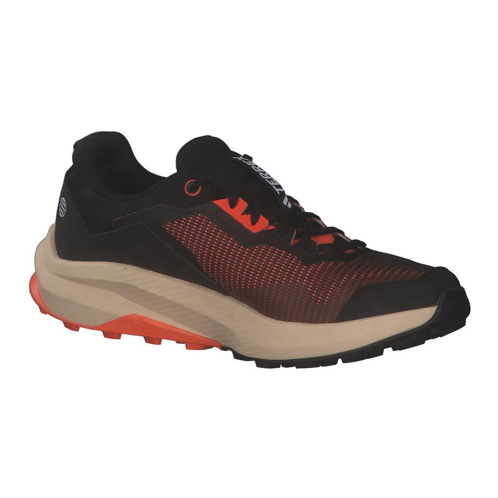 Adidas Terrex Trail Rider Running Impact Black Size cm Shoes, LWA67/LTE66, Men's, Orange/Sand Stratos/Core (HR1156), 25.0