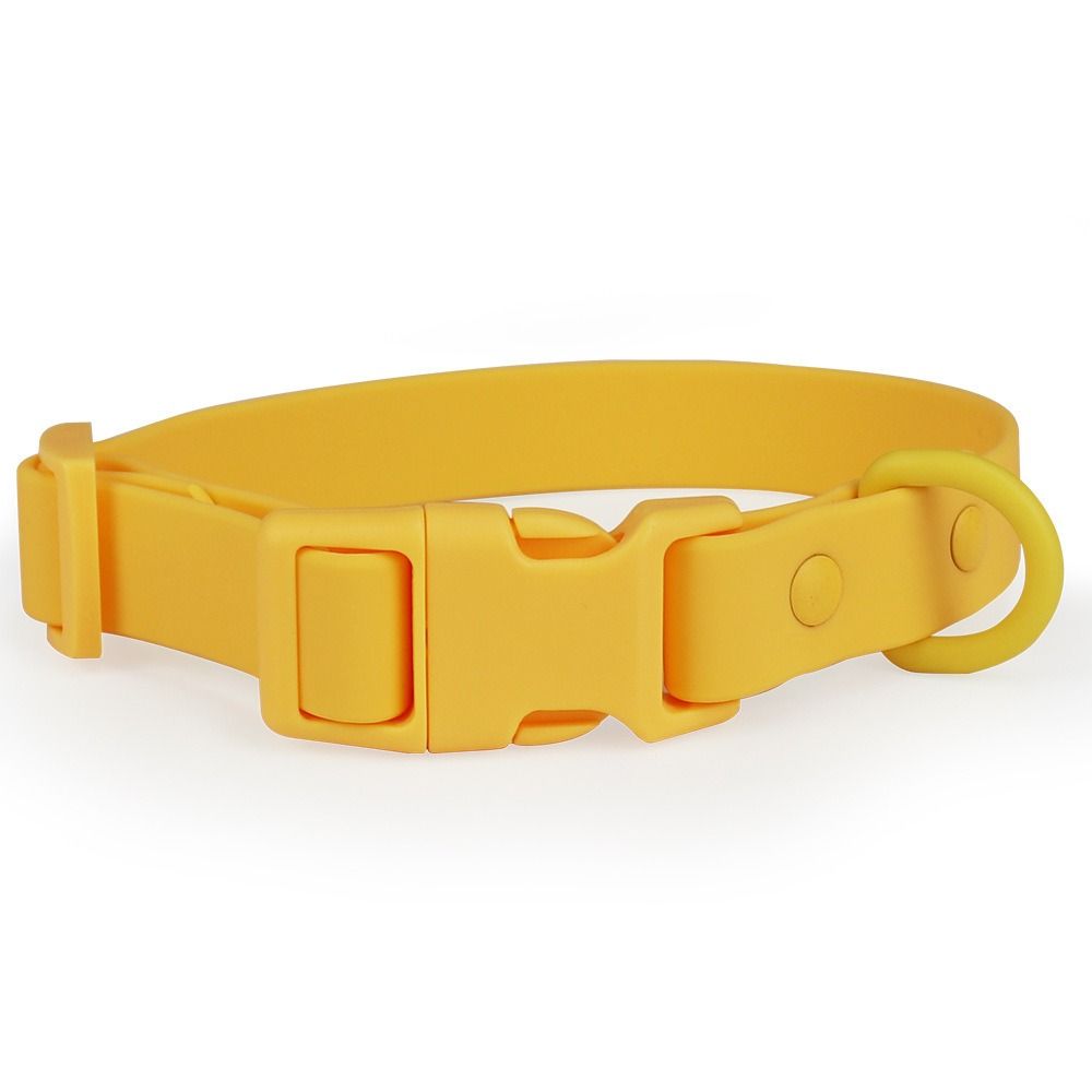 Adjustable Waterproof Dog Collar Elastic Webbing Safety Buckle Chain Fashion Pet Collar  Walking
