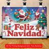 2D Plane, Reindeer, Gift - Indoor and Outdoor Hanging Decoration, Suitable for Holiday Photo Booths, Birthdays, New Year