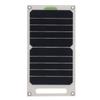 10W Portable Solar Panel Monocrystalline Silicon Waterproof Solar Panel with Buckles and Suction Cups for Outdoor RV