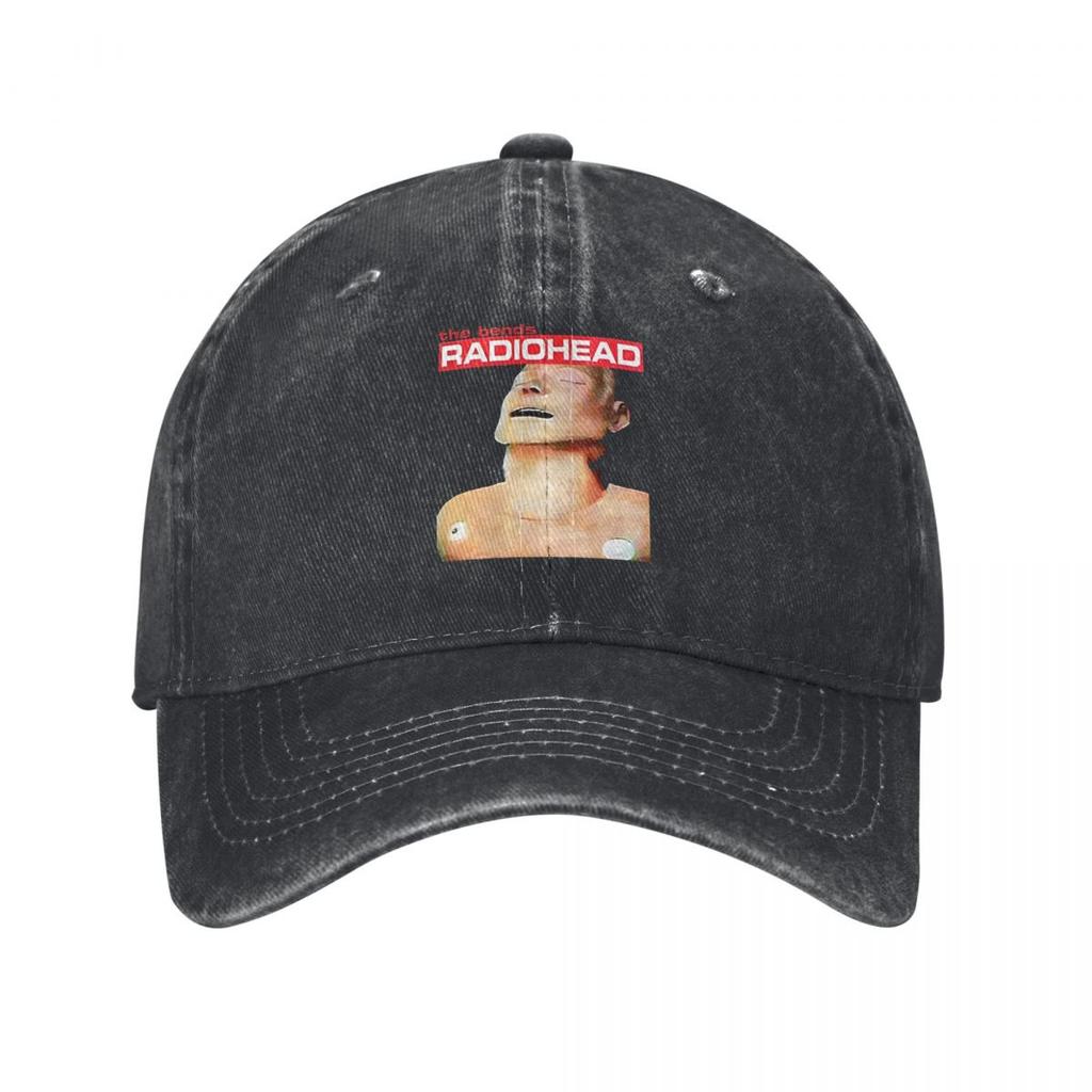 Radiohead The Bends Logo demin Cap Outdoor Adventures Unisexs Hats Womens Baseball Cap