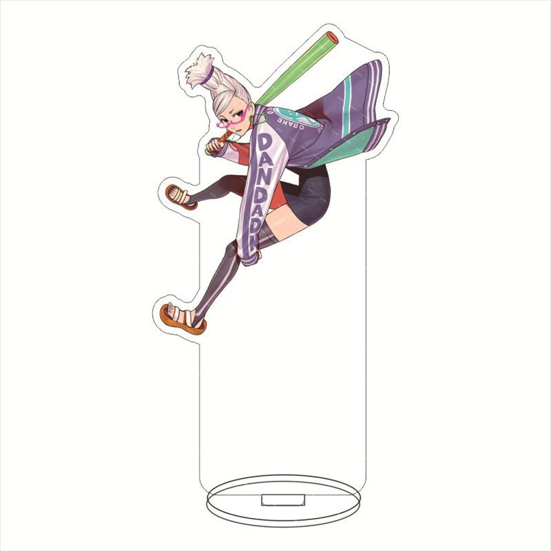Anime DAN DA DAN  Momo Ken Aira Seiko Acrylic Figure Keychain  Cosplay Exhibition Gift  Acrylic Stand Doll Dandadan Model