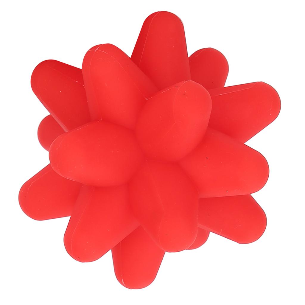 2 Colors Acupoint Massage Ball Muscle Release Deep Tissue Massage Silicone Fitness BallRed