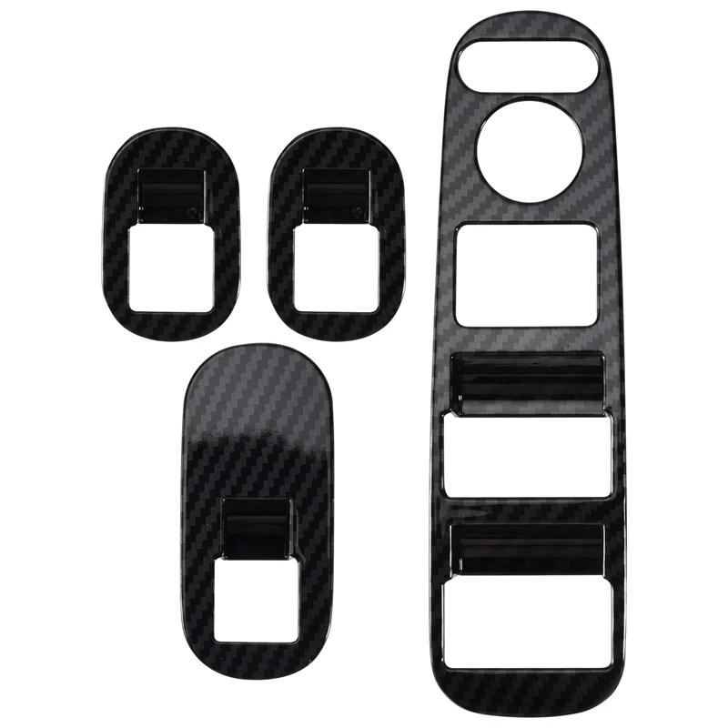 For Honda HRV HR-V VEZEL 2014-2020 Carbon Fiber Door Handle New Arrivals Ecorator Accessories
