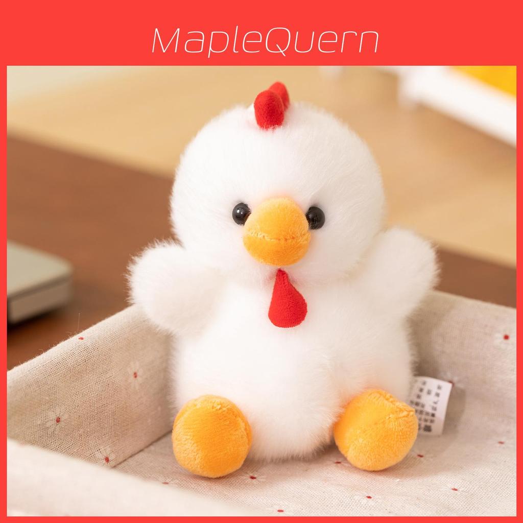 Plush Ducks Flamingos Parrots Keychain Cute Animal Soft Toy For Kids And Teens