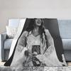 L-Lolas I-Indigos  Plush Blanket Girls Boys  Flannel Throw Blanket For Couch Bed Super Warm Design Bedspread Birthday Present