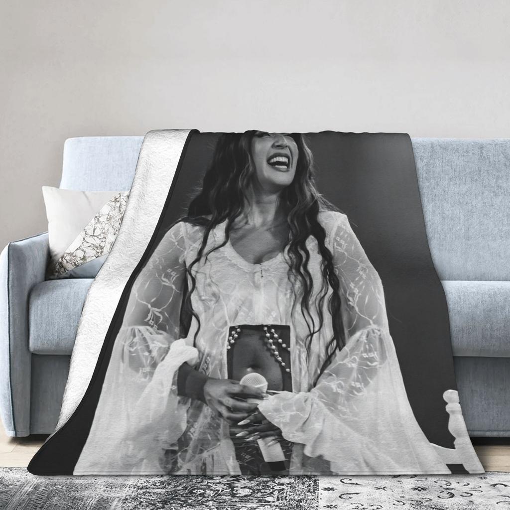 L-Lolas I-Indigos Plush Blanket Girls Boys Flannel Throw Blanket For Couch Bed Super Warm Design Bedspread Birthday Present