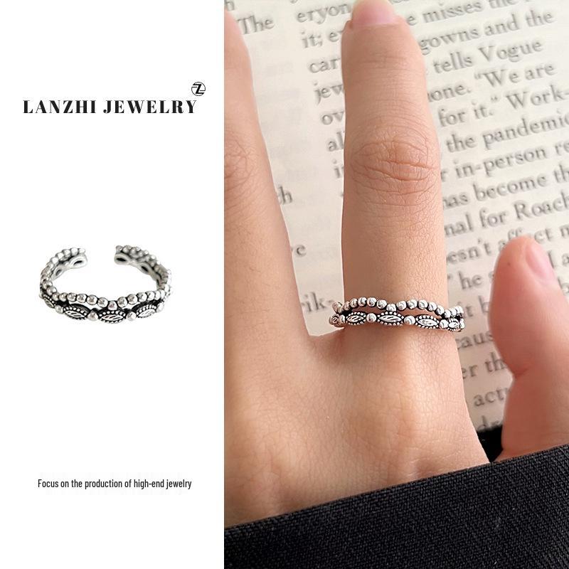 Inel Thai Argint pentru Femei, Stivuibil - Argint 925, Design de Nișă, Bijuterii Simple și Versatile