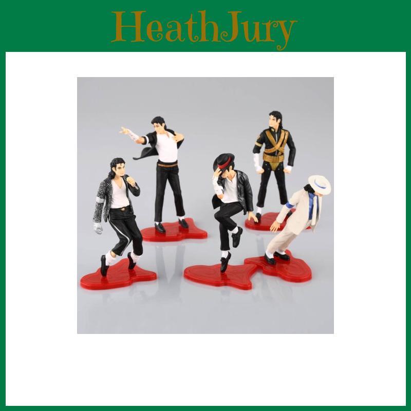 Timeless Michael Jackson 5 Pose Figurine Set High-quality Pvc Collectible Gift