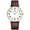 BEN NEVIS Men's Analog Quartz Waterproof Slim Watch Date Display Casual Unisex Business Watch for Commute Daily Use