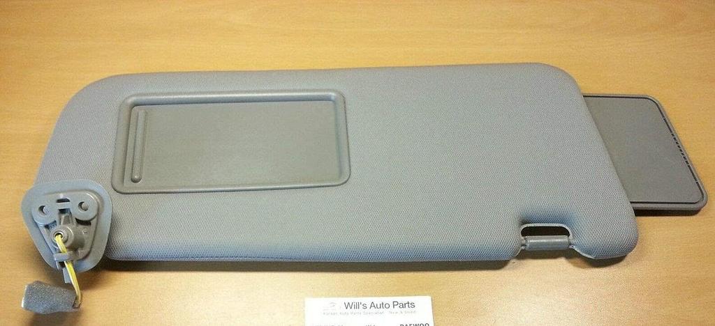 Genuine OEM 85220-2B511-J4 Sunvisor, RH / 852202B511J4 for Hyundai Santa Fe 06-09