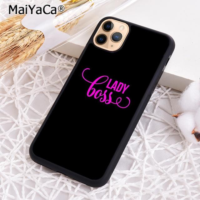 

MaiYaCa Girl Boss Lady Focus Phone Case Cover For iPhone 17 Air 16 15 plus 11 12 13 14 pro max shell coque iPhone 11pro max