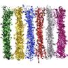 25 Ft Star Garland Christmas Tree Ornament Tinsel Wire Garland Home Baby Shower Christmas New Year Wedding Birthday Party Decoration Festive