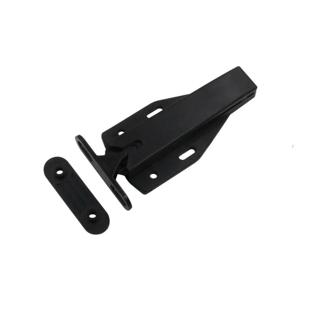 

Мебельные защелки Стопор двери Доводчик Демпфер Буфер Невидимое устройство отскока Для шкафа Фурнитура Нажимная защелка чёрный